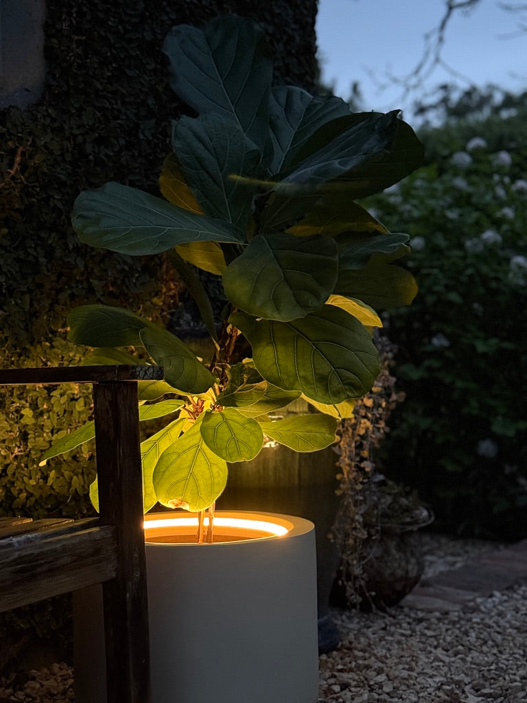 Midi Lume – Medium Decorative Planter with Light (410mm)